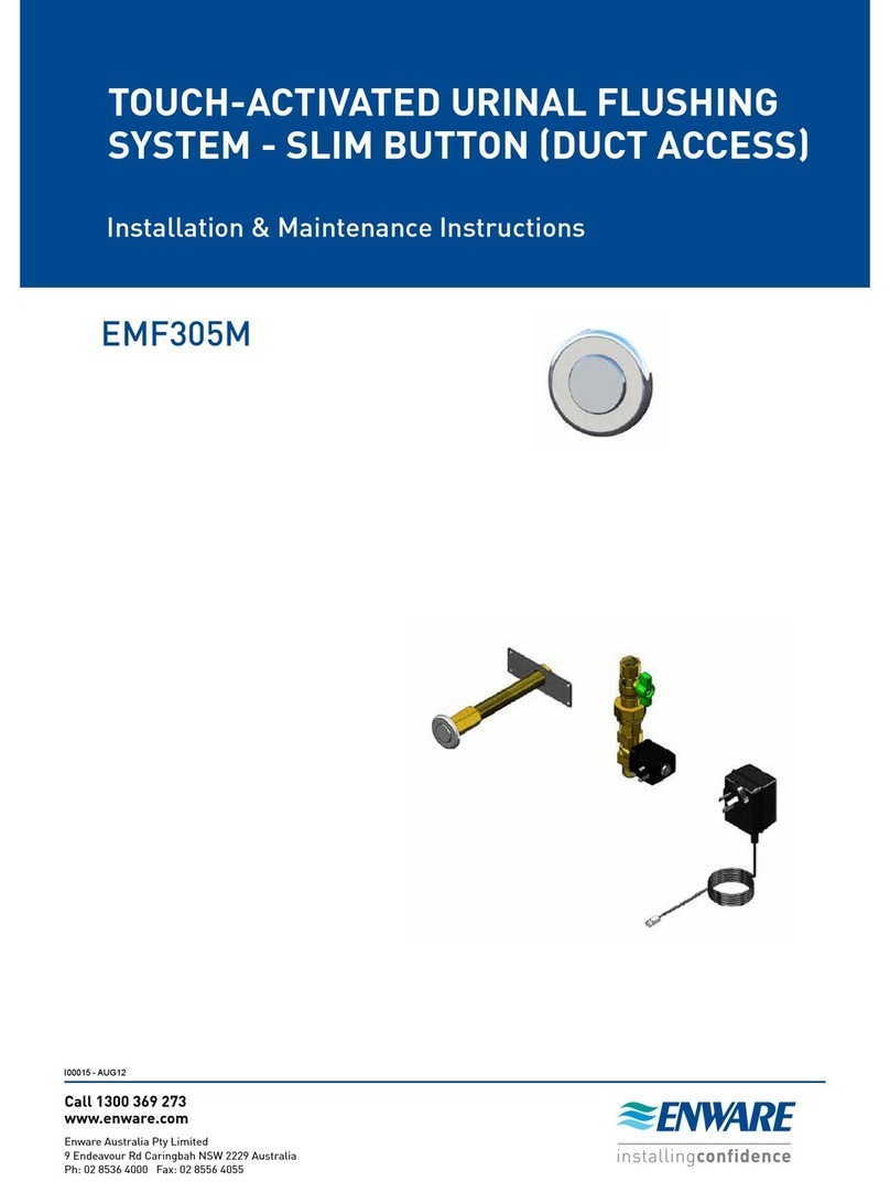 enware EMF305M Installation & maintenance instructions