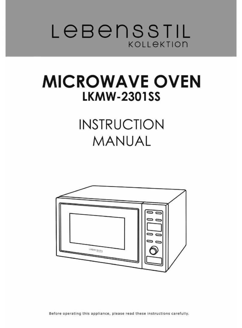 Lebensstil Kollektion LKMW-2301SS instruction manual