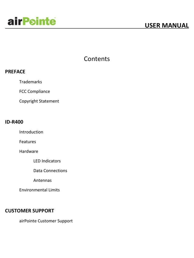 airPointe ID-R400 user manual