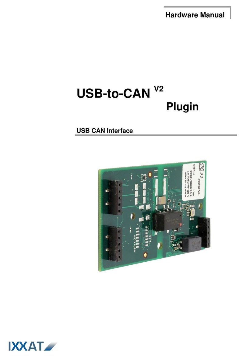 IXXAT USB-to-CAN V2 Hardware manual