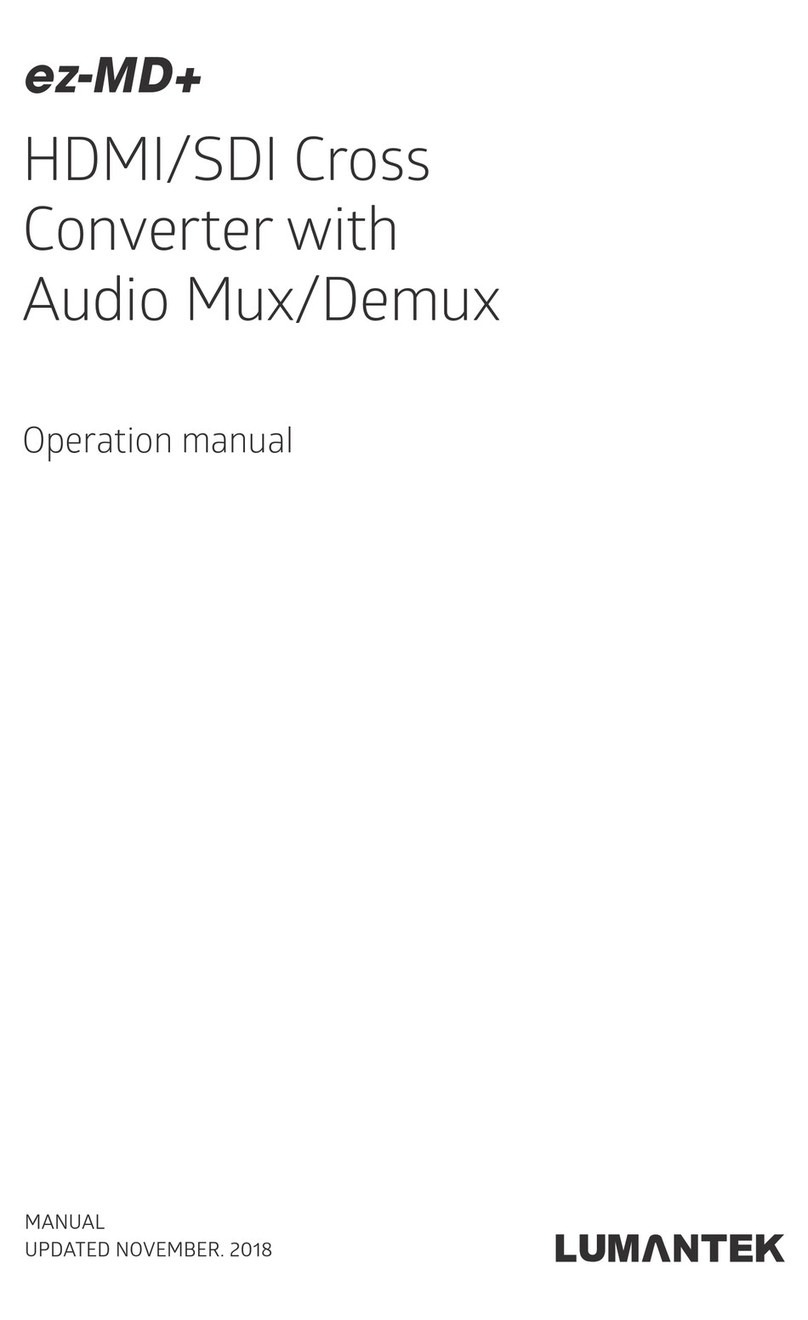 Lumantek ez-MD+ Operation manual