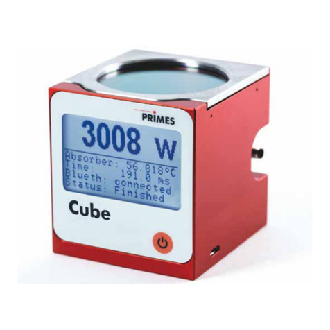 Primes CUBE operating manual