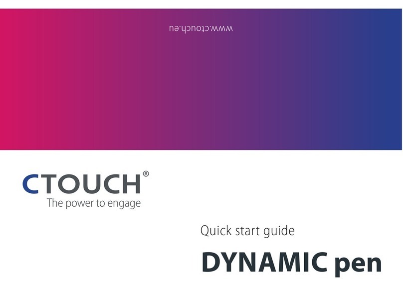 Ctouch DYNAMIC PEN quick start guide