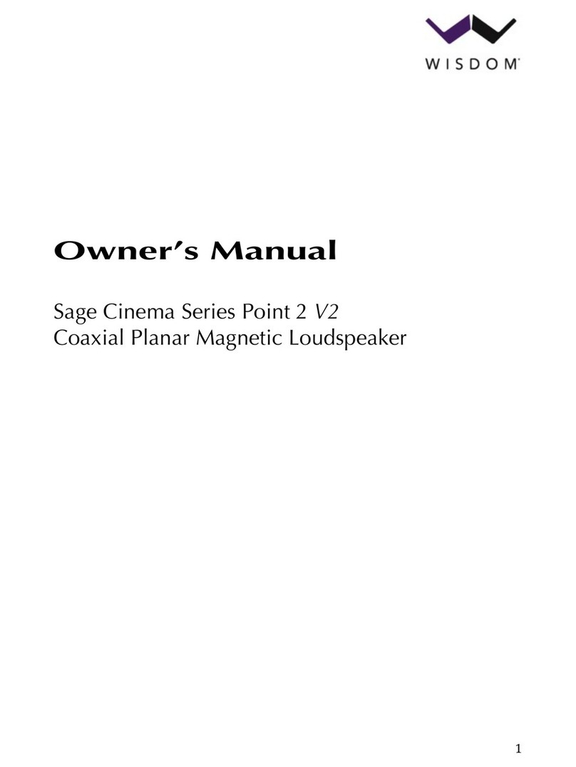 Wisdom Sage Cinema Series User manual