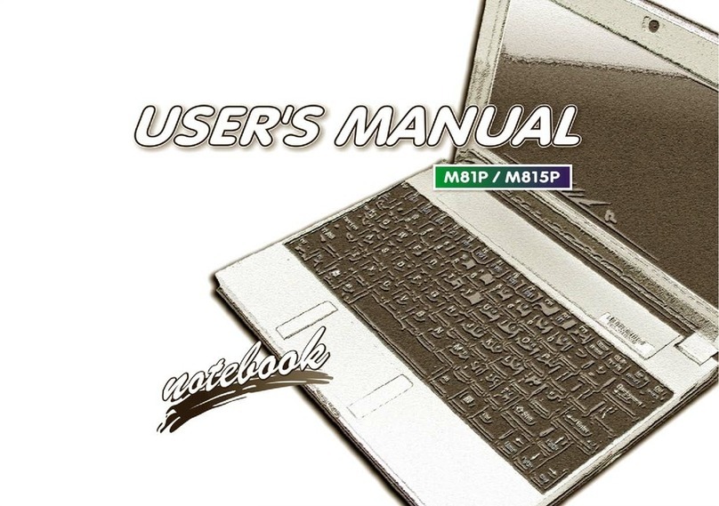 Clevo M81P User manual