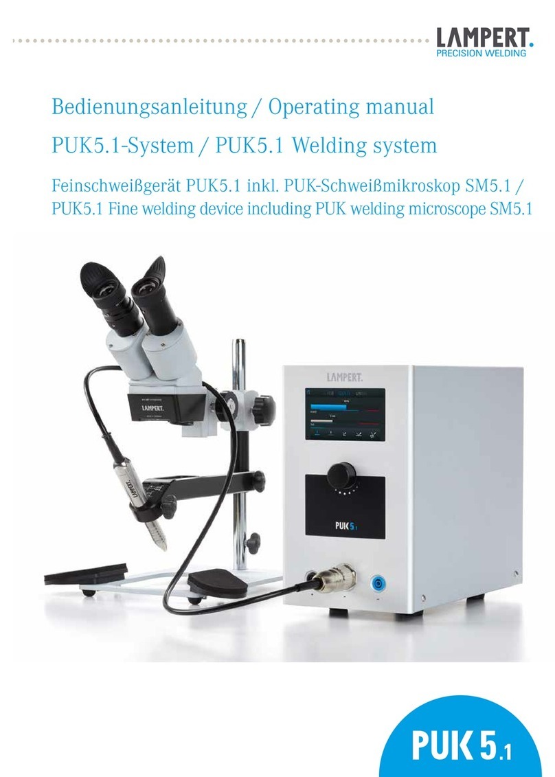 Lampert PUK5.1 operating manual