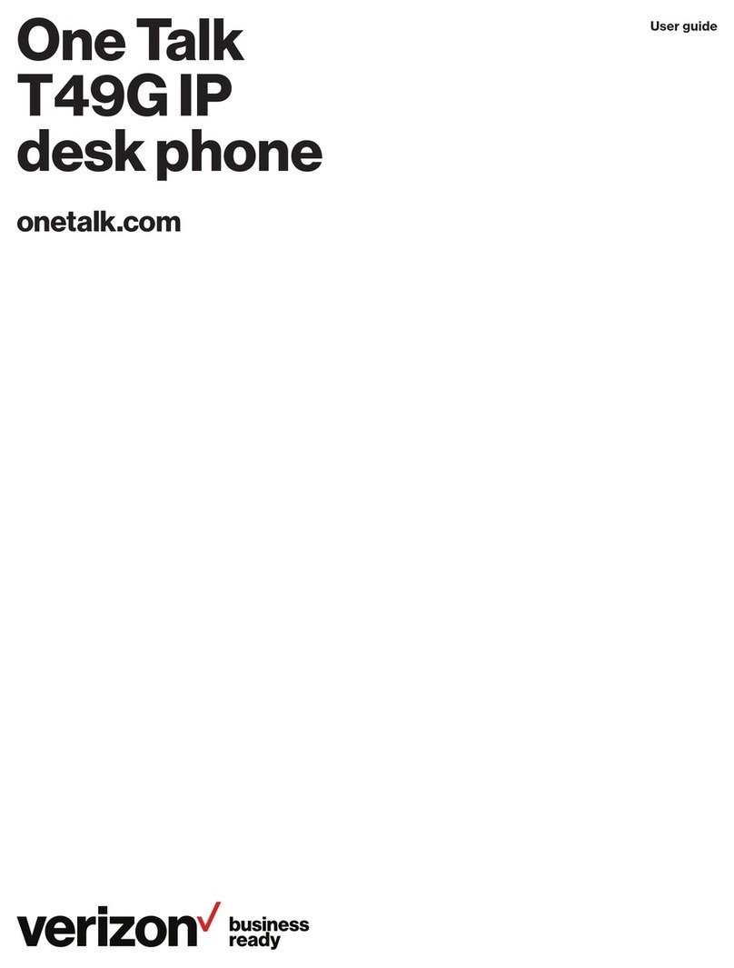 Verizon One Talk T49G User manual