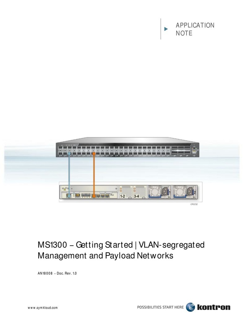 Kontron MS1300 Series Application note