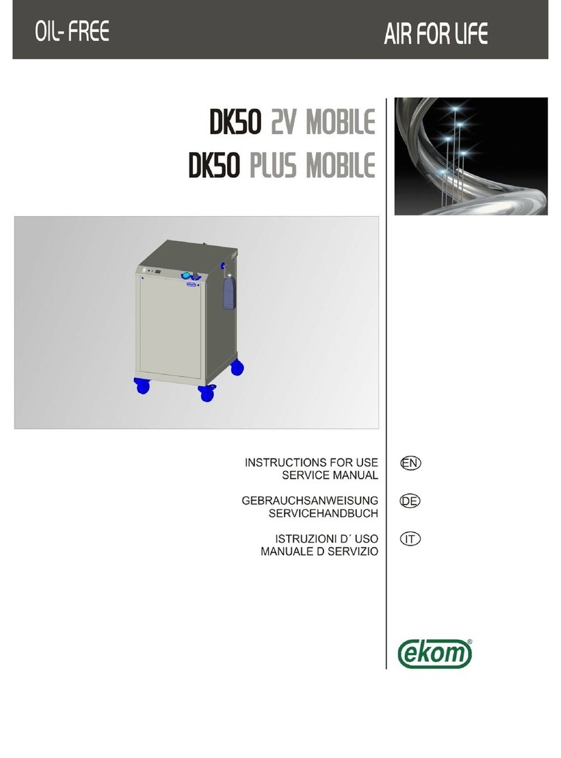 EKOM DK50 2V S Instructions for use and service manual EKOM DK50 2V S Instructions for use and service manual