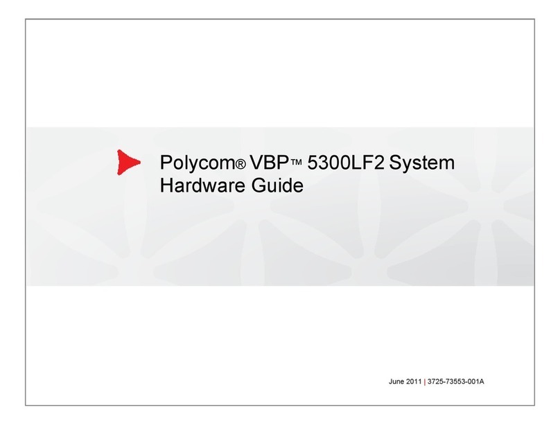 Polycom 5300LF2 VBP-E Series Installation instructions Polycom 5300LF2 VBP-E Series Installation instructions