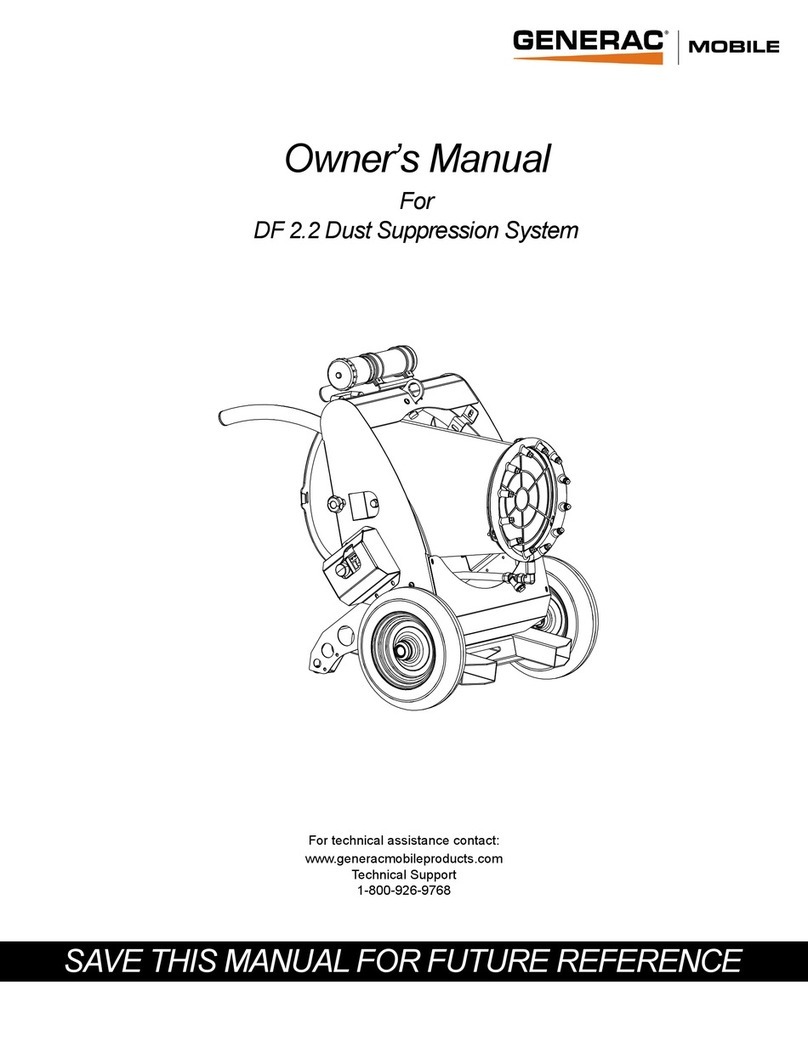 Generac Power Systems DF 2.2 owner's manual