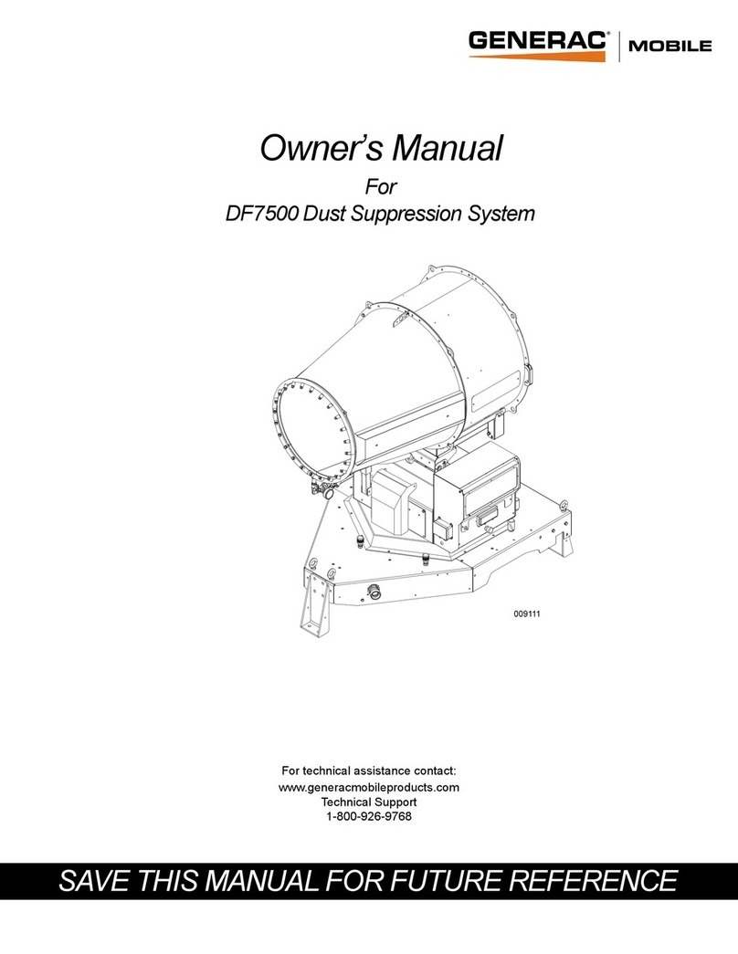 Generac Power Systems DF7500 owner's manual