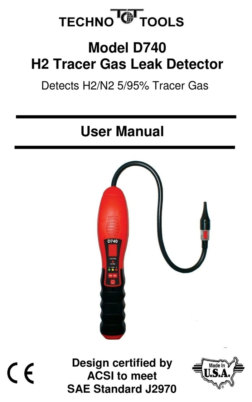 Techno Tools D740 user manual