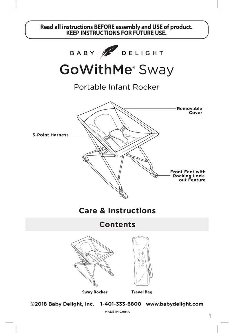 BABY DELIGHT GoWithMe Sway Care Instructions BABY DELIGHT GoWithMe Sway Care Instructions