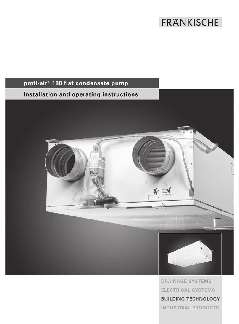 FRÄNKISCHE profi-air 180 Installation and operating instructions