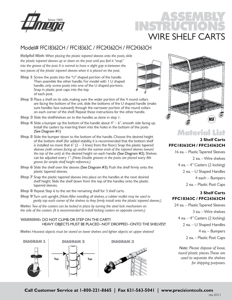 Omega FFC18362CH User manual