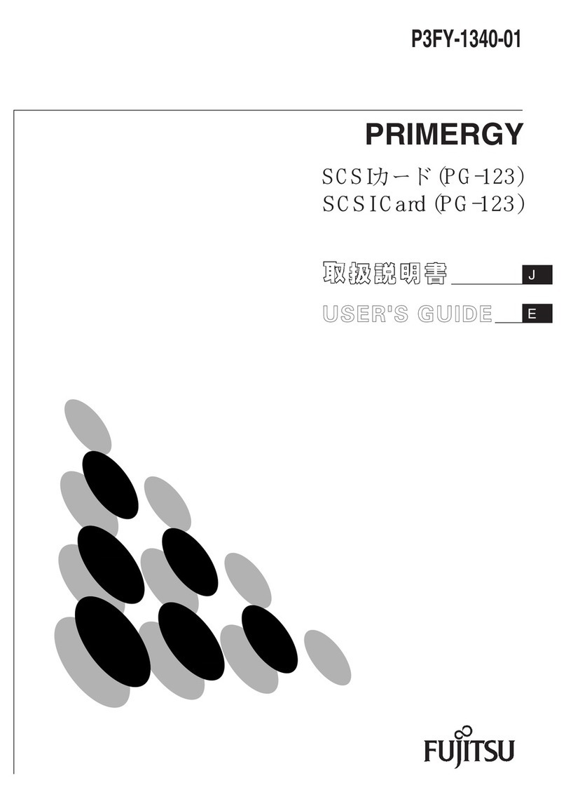 Fujitsu PRIMERGY user guide