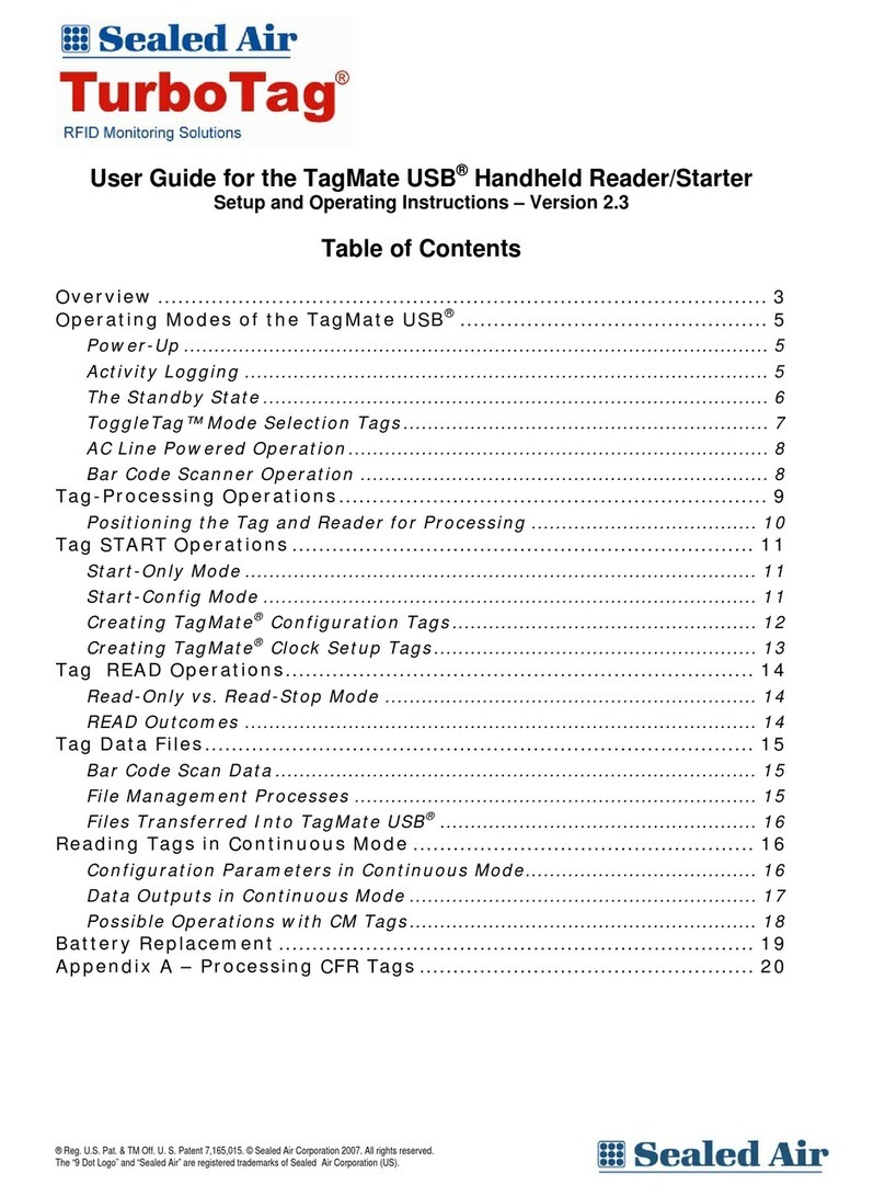Sealed Air TurboTag USB user guide