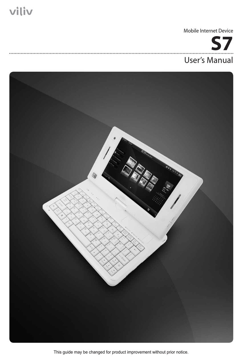Yukyung Technologies Viliv S7 User manual