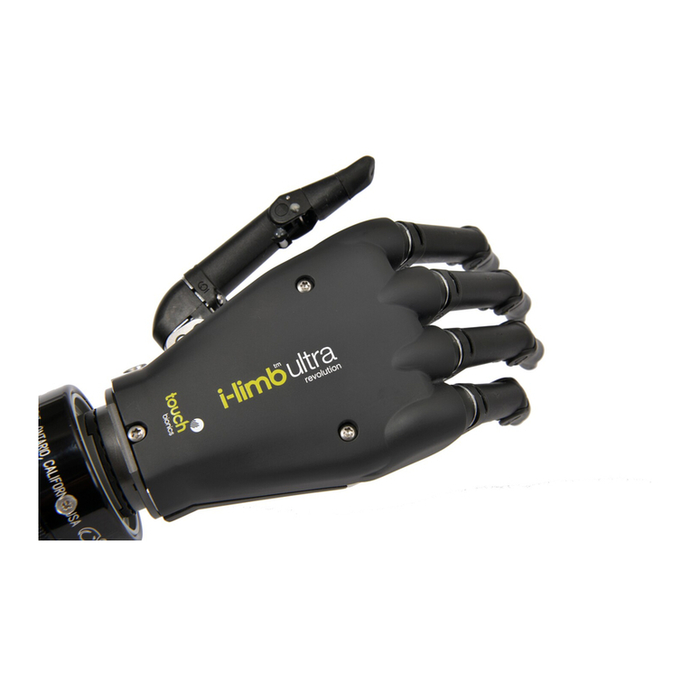 touch bionics i-limb ultra revolution Clinician manual