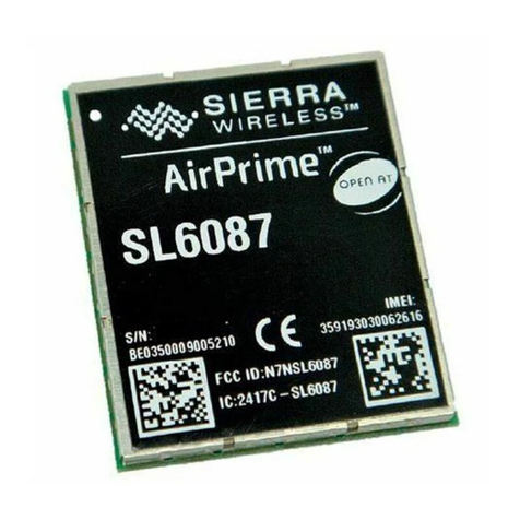 Sierra Wireless AirPrime SL6087 user guide