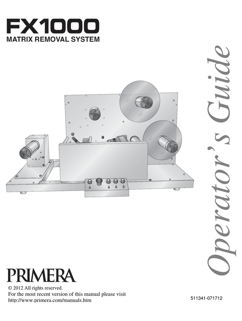Primera FX1000 Operator's guide