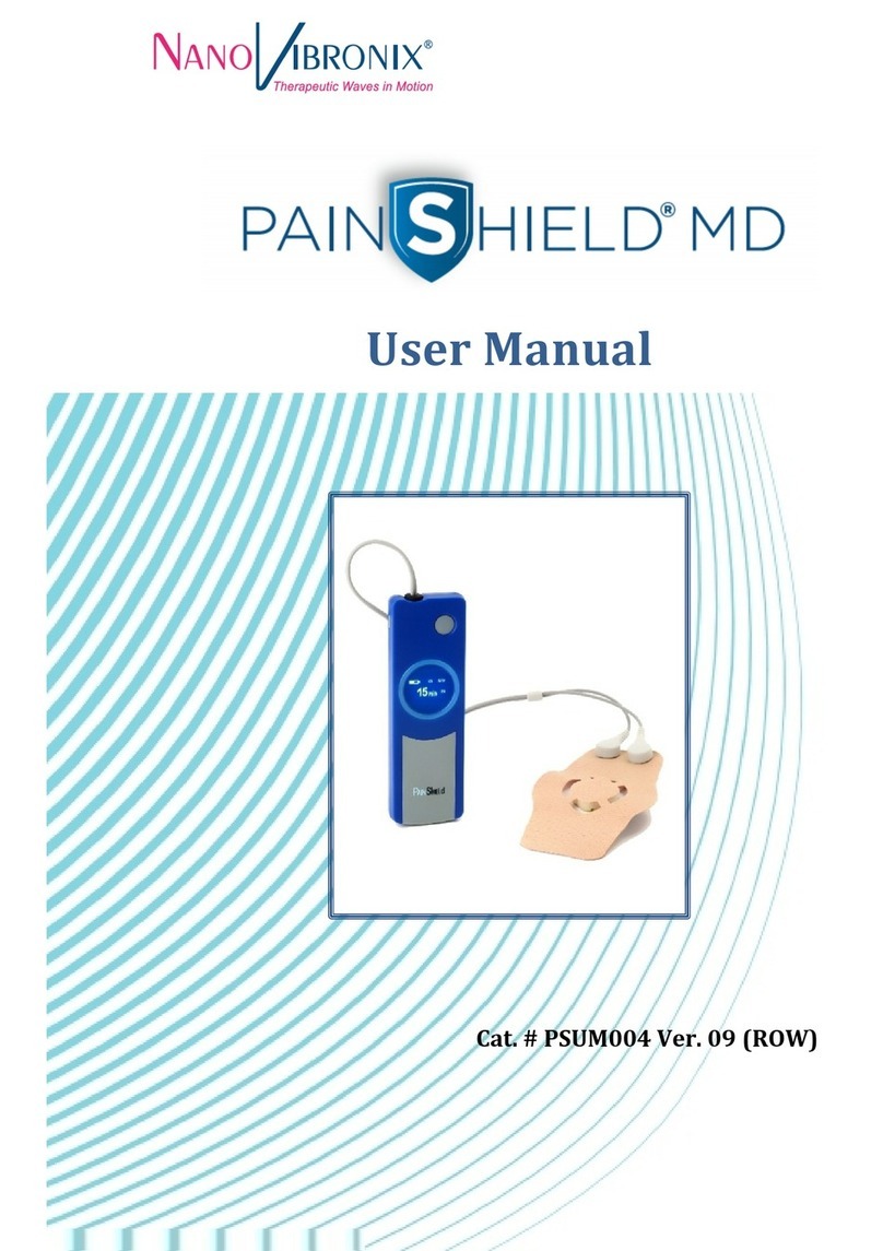 NanoVibronix PAINSHIELD MD user manual