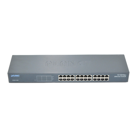Planet Networking & Communication FNSW-1601 User manual Planet Networking & Communication FNSW-1601 User manual
