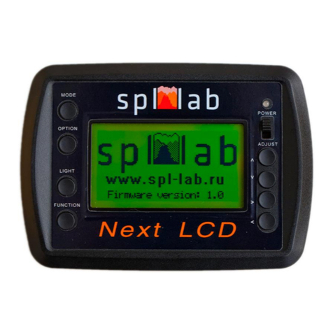 SPL-Laboratory Next-LCD 2015 User manual