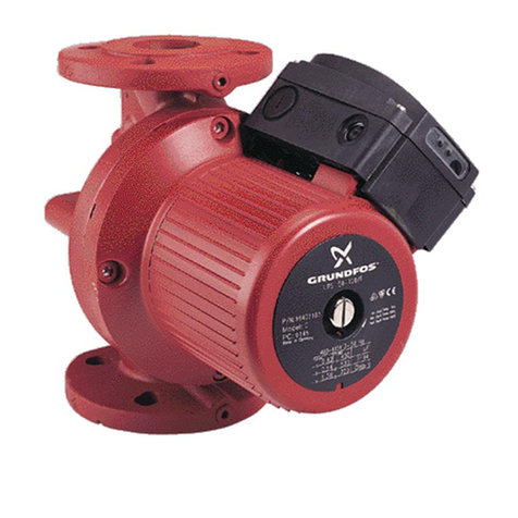Grundfos UP Series 200 Installation and operating instructions