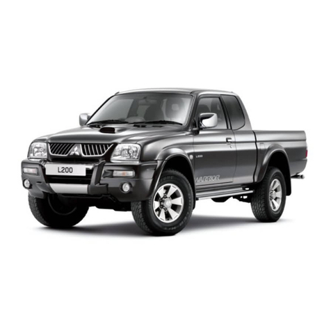 Mitsubishi MOTORS L200 1996 Workshop manual