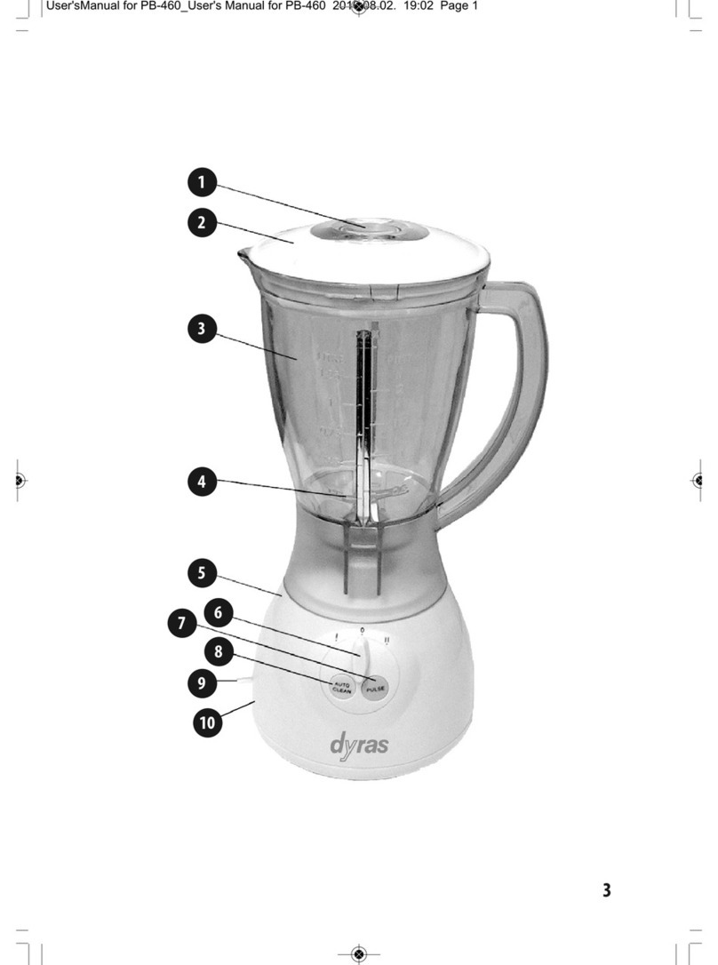 dyras PB-460 user manual