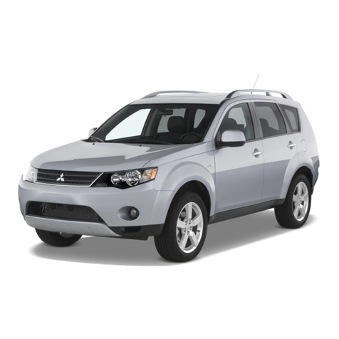 Mitsubishi MOTORS Outlander 2007 Service Manual, Technical Information & Body Repair Manual Data