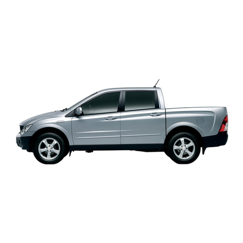 SSANGYONG Actyon Sports 2006 User manual