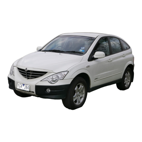 SSANGYONG ACTYON 2006 User manual