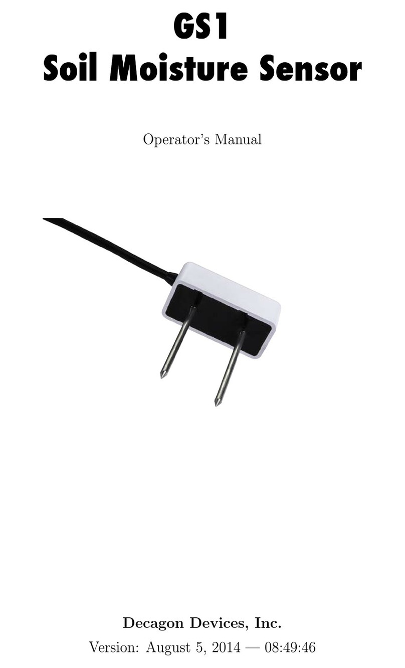 Decagon Devices GS1 User manual