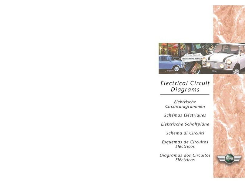 Rover Mini 1997 Electrical circuit diagrams