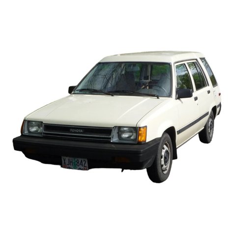 Toyota Tercel 1985 Repair manual