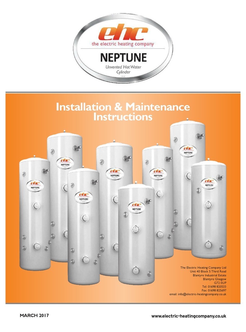 EHC NEPTUNE NINDSL90L Installation & maintenance instructions EHC NEPTUNE NINDSL90L Installation & maintenance instructions