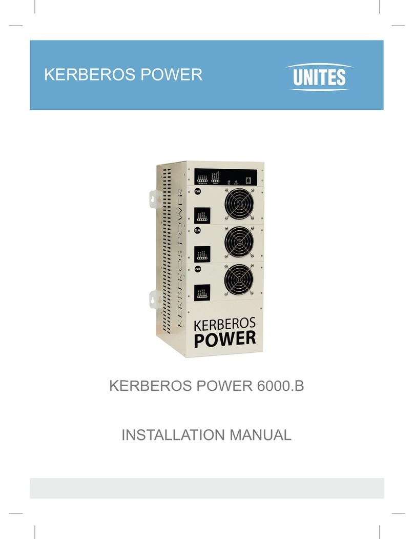 Unites KERBEROS POWER 6000.B installation manual