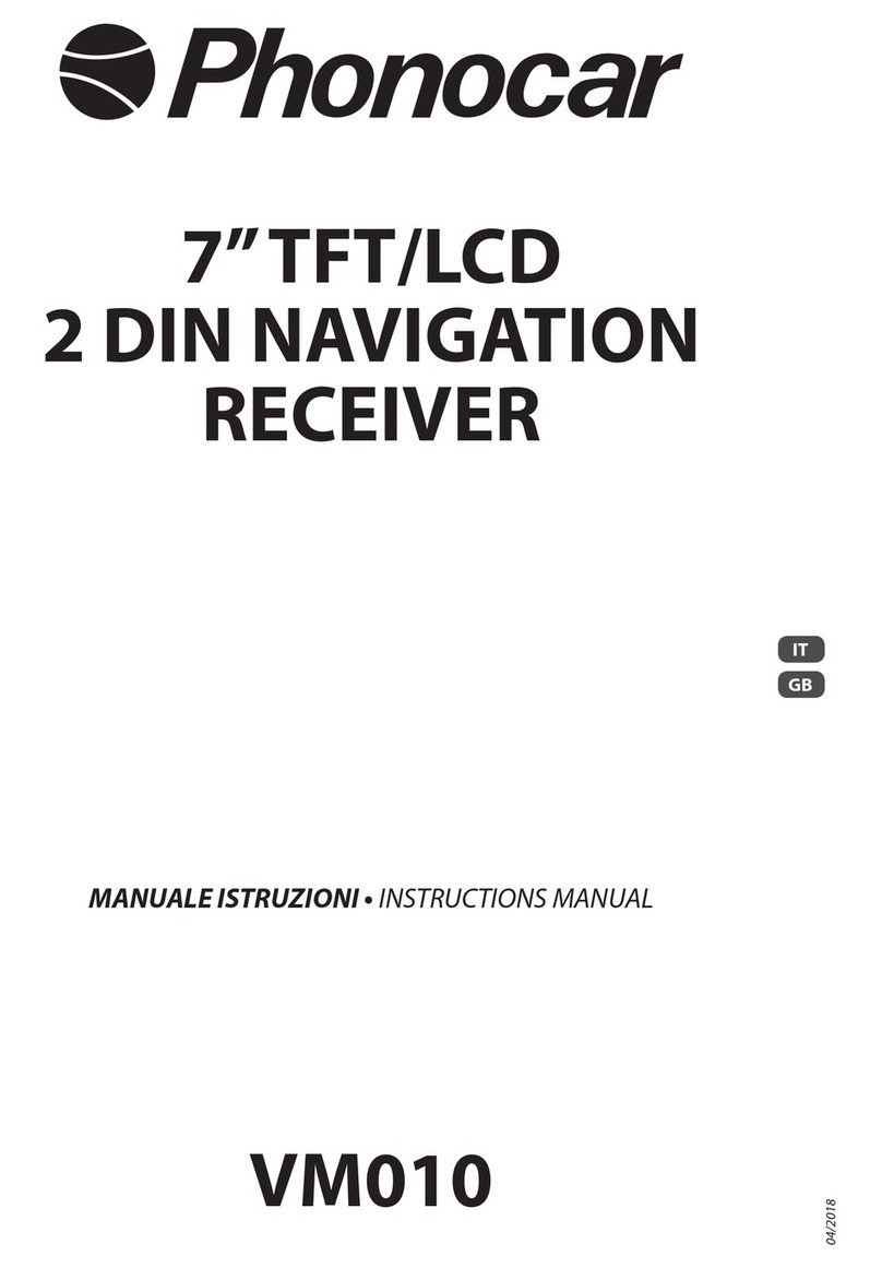 Phonocar VM010 User manual