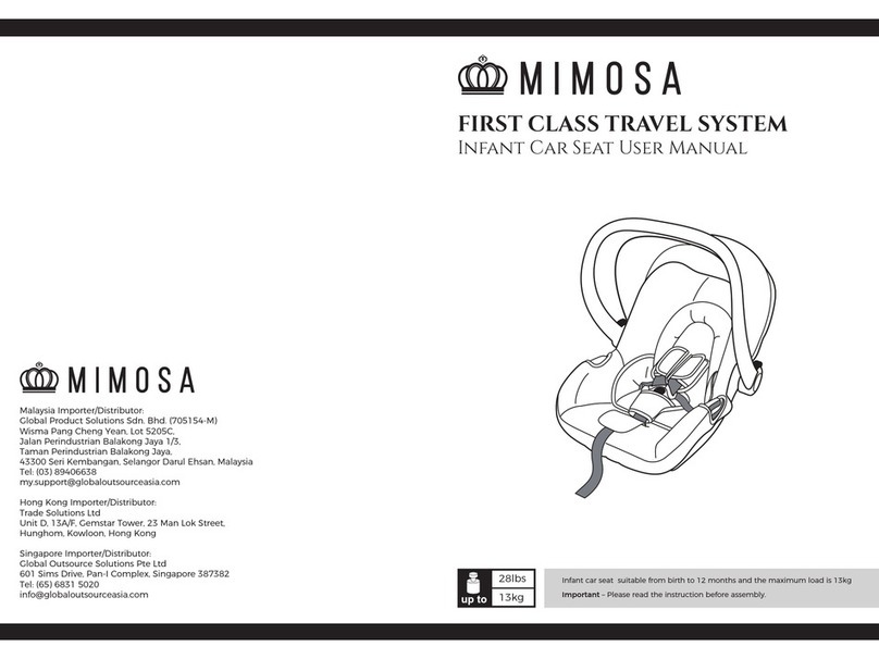 Mimosa First Class Travel System user manual