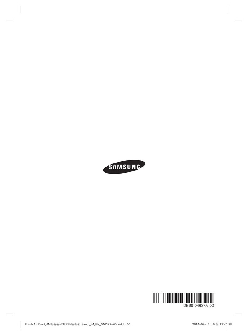 Samsung AM***HNEPCH Series User manual Samsung AM***HNEPCH Series User manual