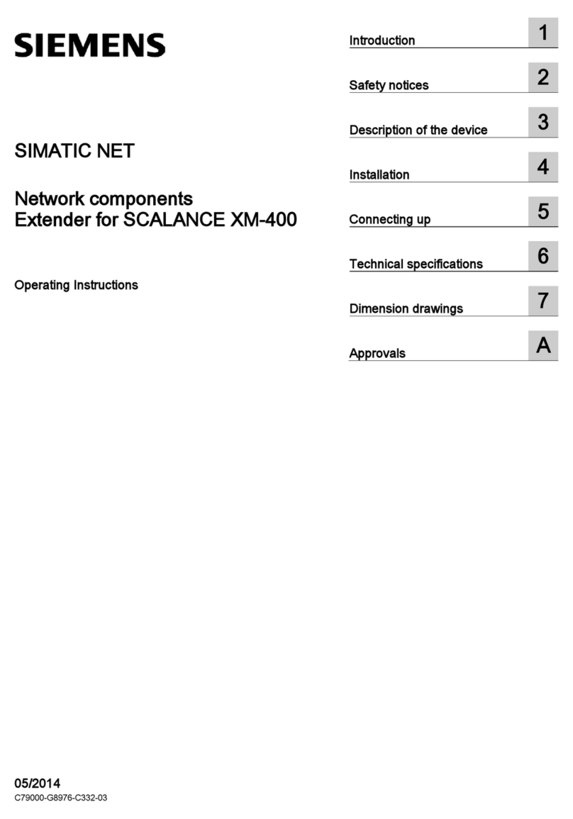 Siemens SIMATIC NET User manual