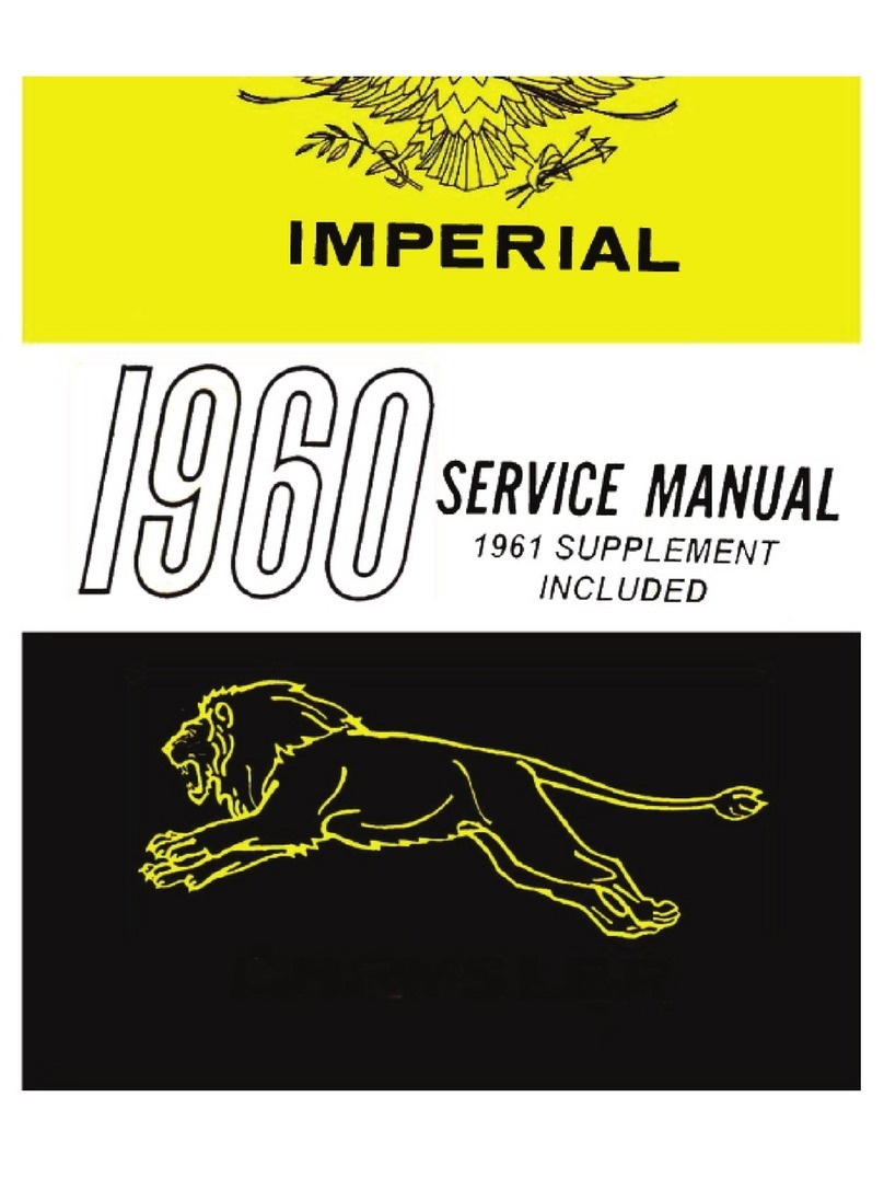 Chrysler Imperial 1960 Service manual