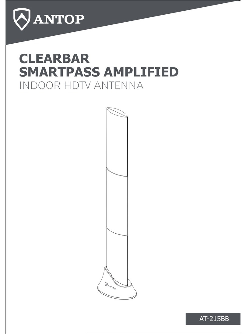 Antop AT-215BB Installation instructions manual