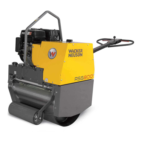 Wacker Neuson RS 800A Operator's manual