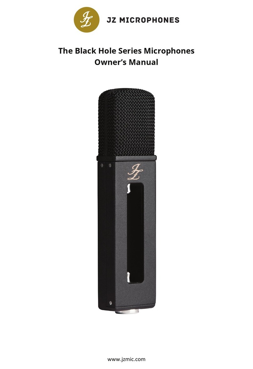 JZ Microphones Black Hole BH1S owner's manual