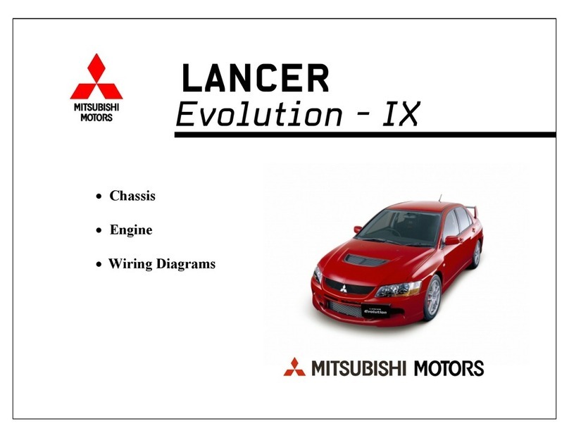Mitsubishi MOTORS Lancer Evolution IX 2005 Workshop manual supplement