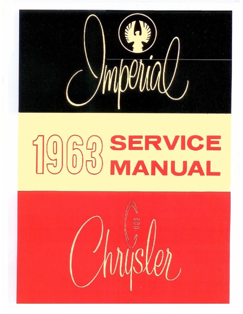 Chrysler Imperial 1963 Service manual